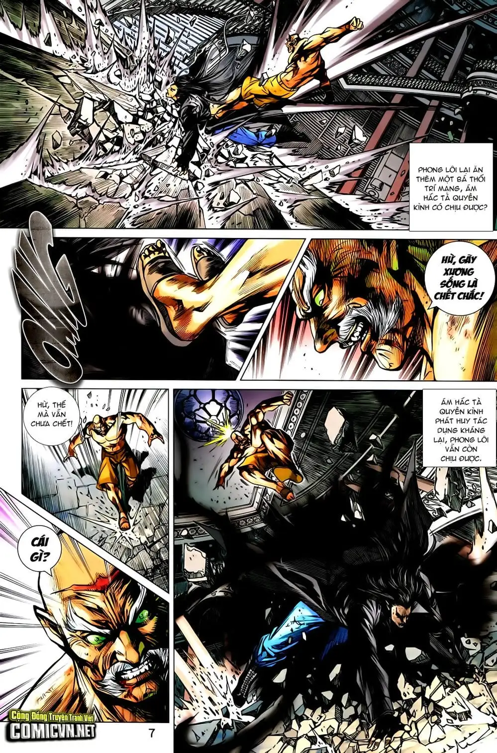 Truyện Tranh Tân Tác Long Hổ Môn trang 4