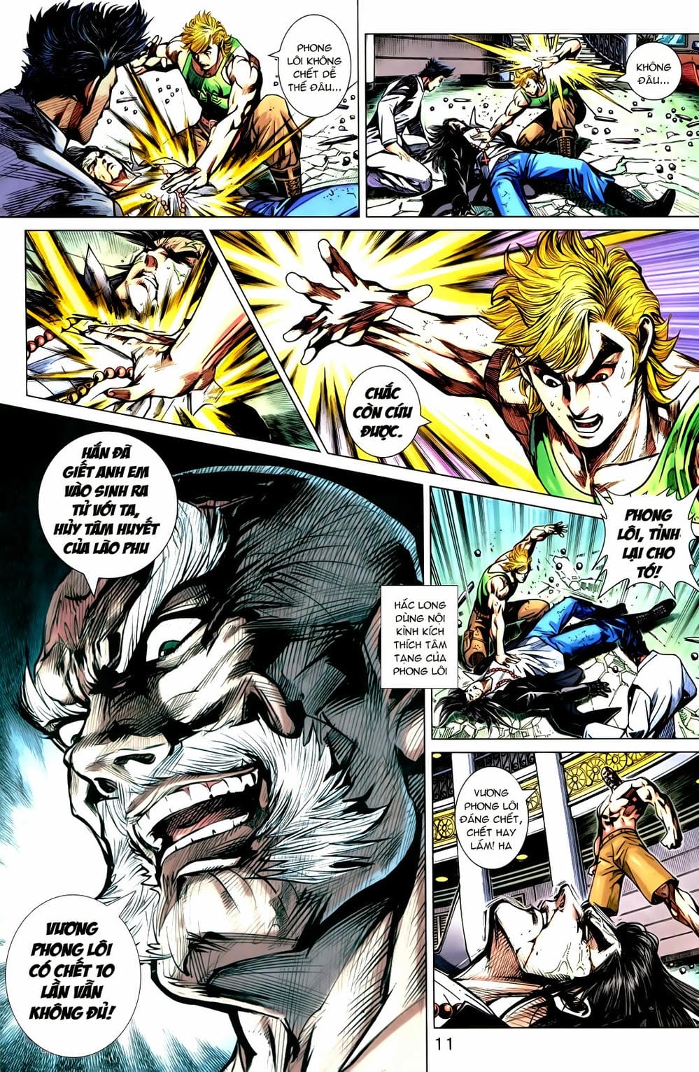 Truyện Tranh Tân Tác Long Hổ Môn trang 4