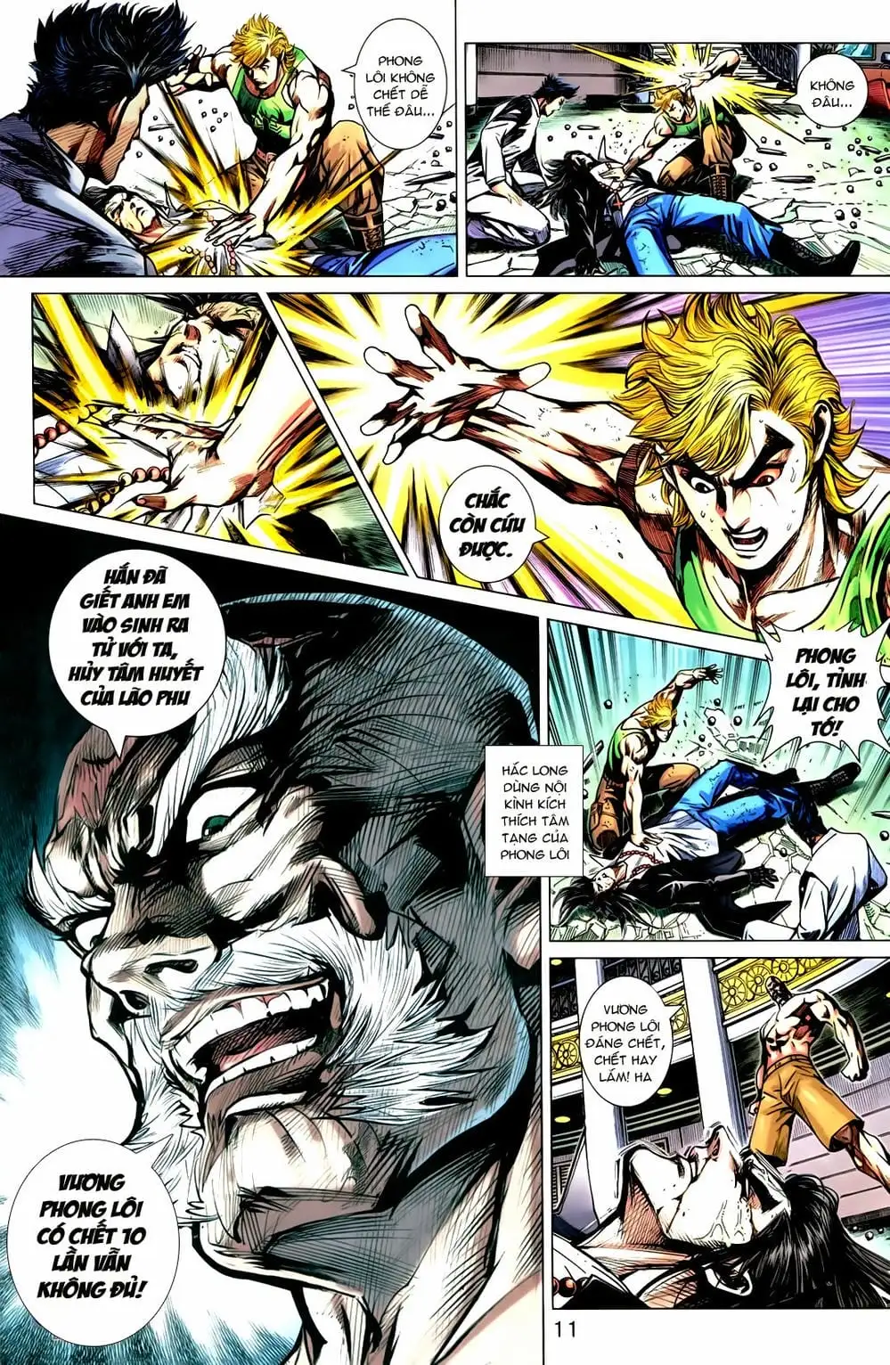 Truyện Tranh Tân Tác Long Hổ Môn trang 4