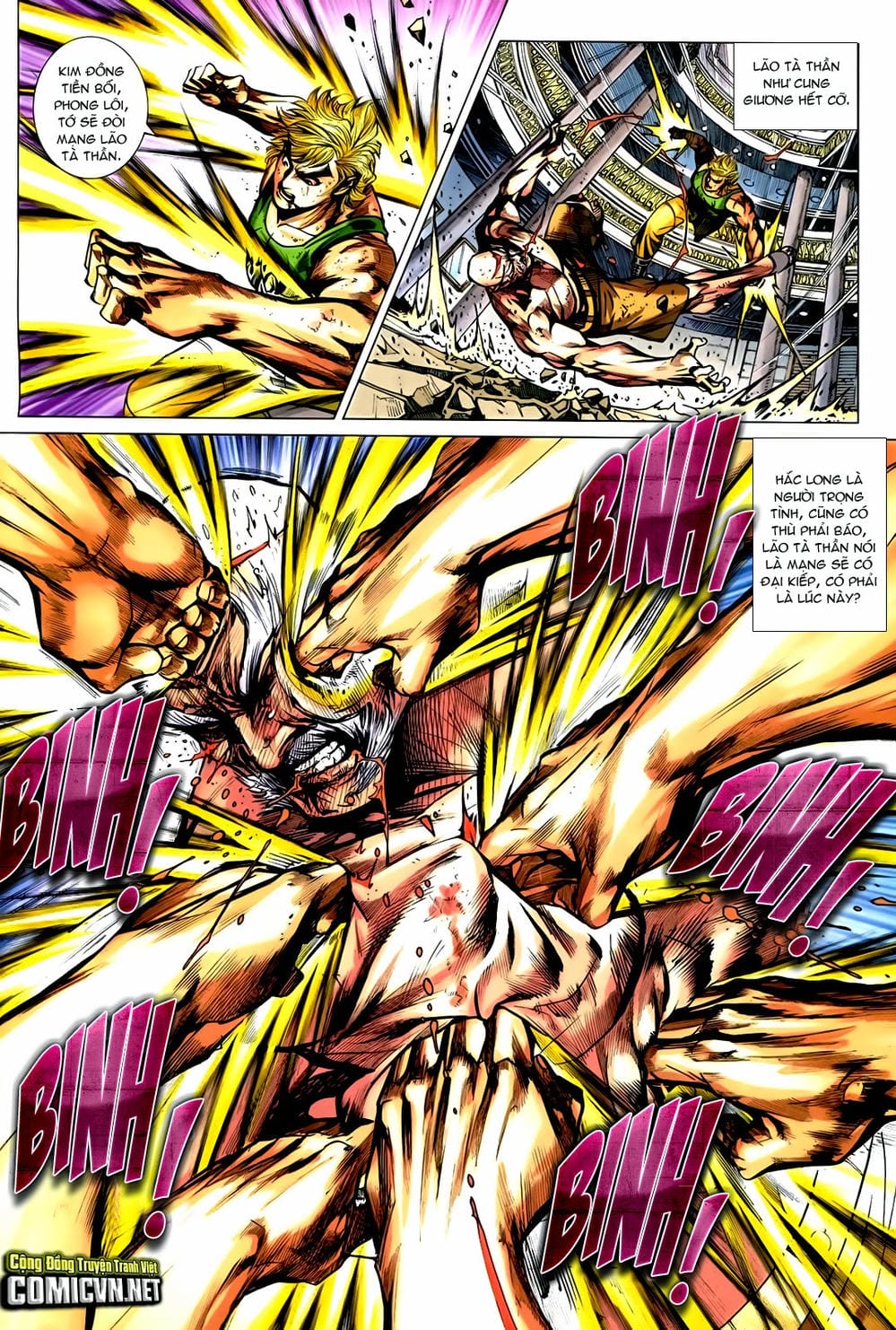 Truyện Tranh Tân Tác Long Hổ Môn trang 4