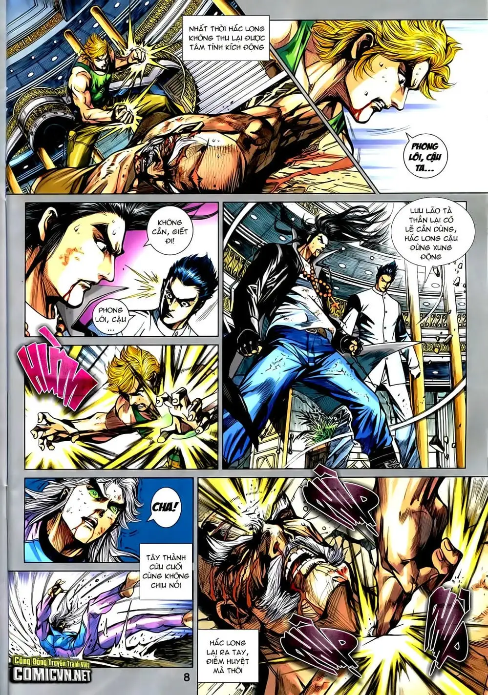 Truyện Tranh Tân Tác Long Hổ Môn trang 4