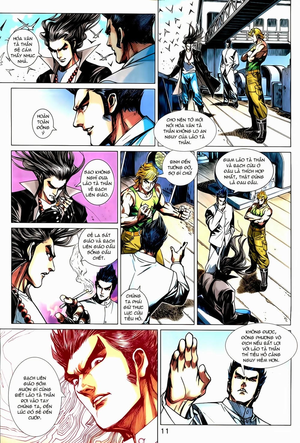 Truyện Tranh Tân Tác Long Hổ Môn trang 4