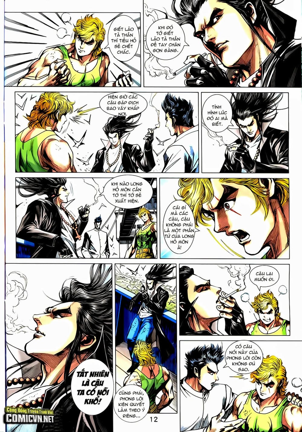 Truyện Tranh Tân Tác Long Hổ Môn trang 4