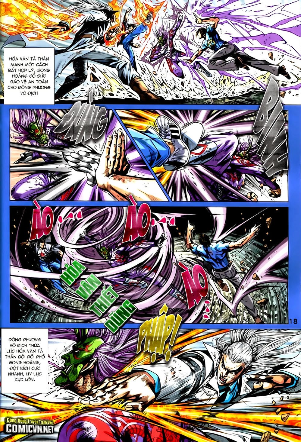 Truyện Tranh Tân Tác Long Hổ Môn trang 4