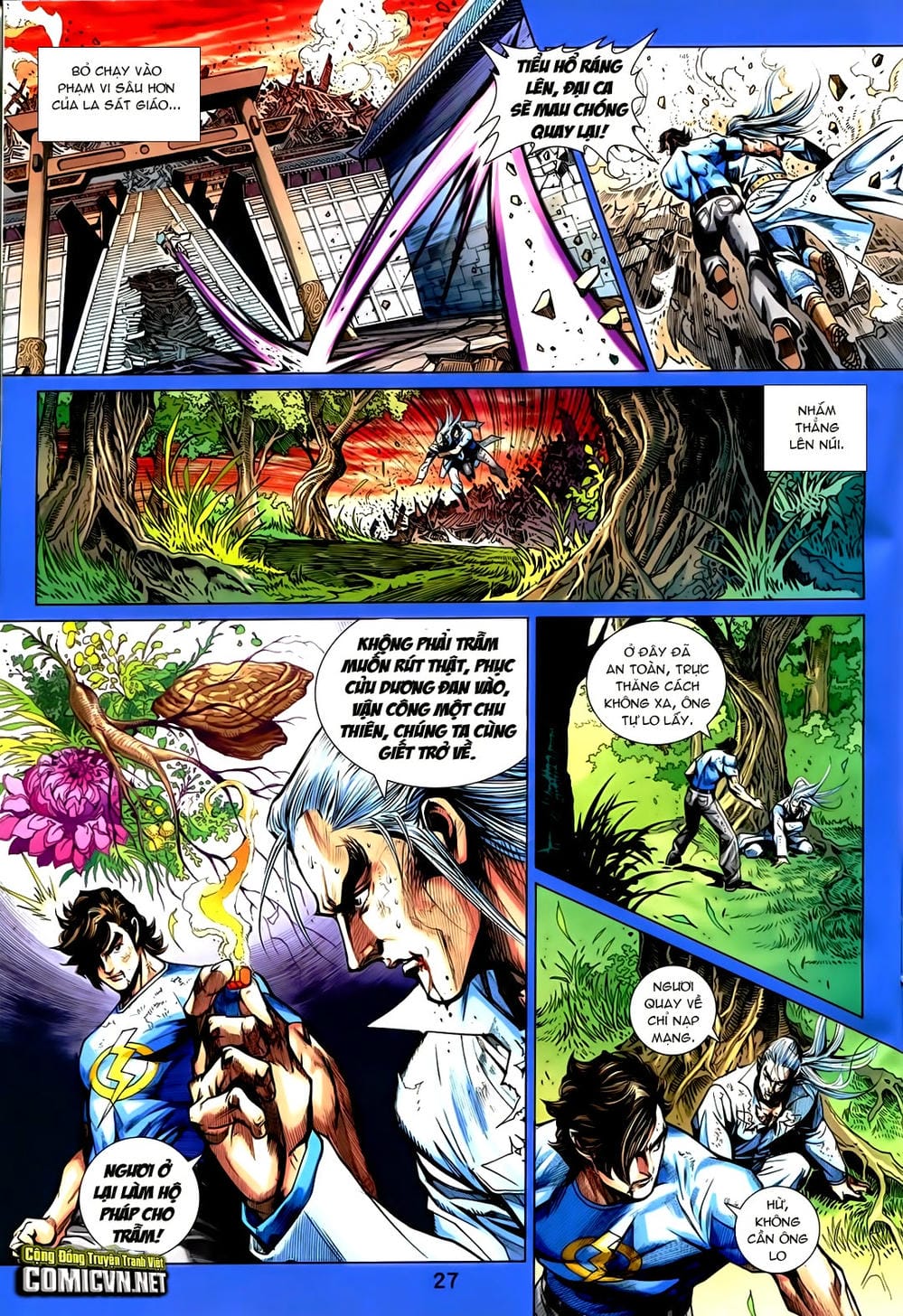 Truyện Tranh Tân Tác Long Hổ Môn trang 4