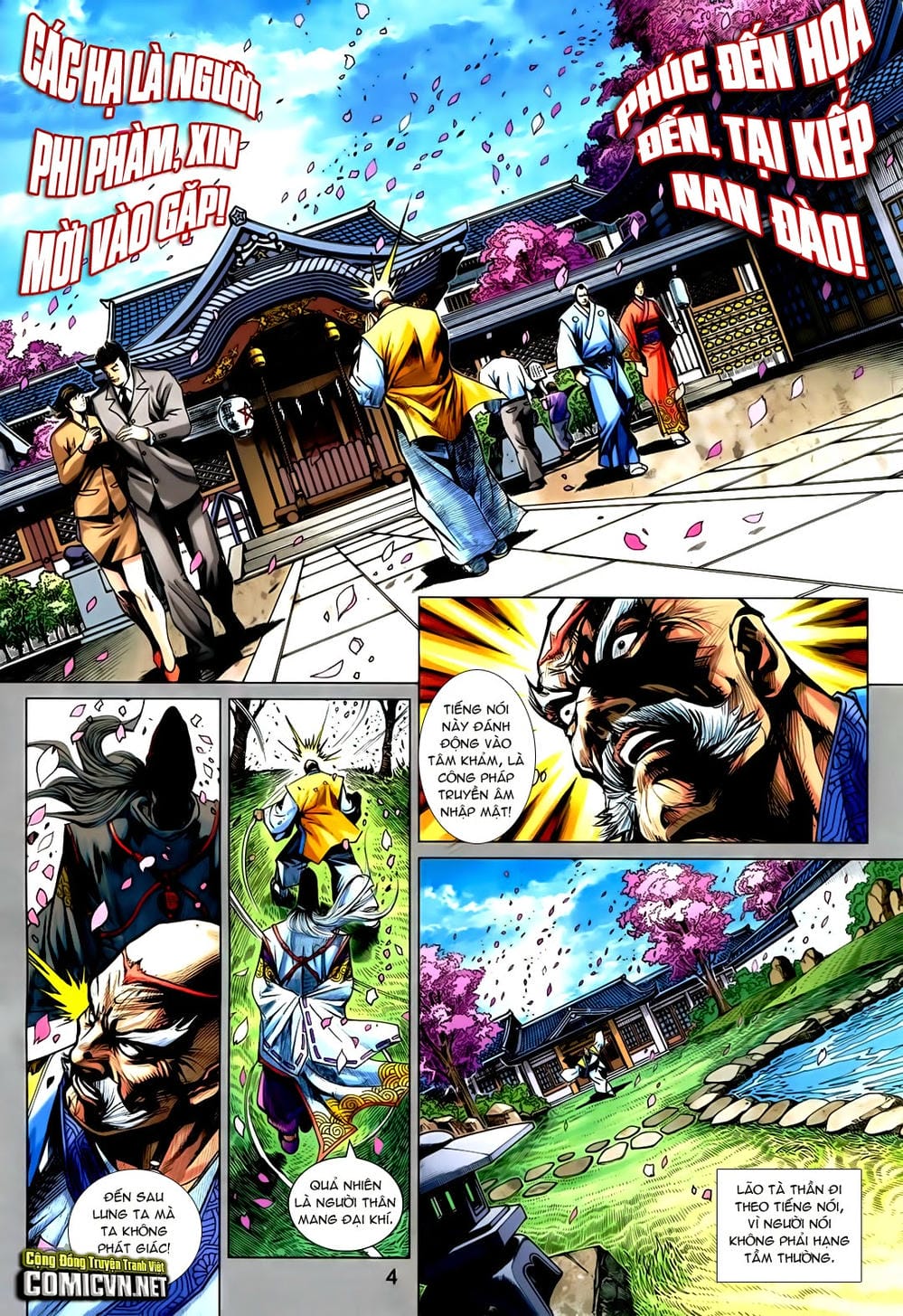 Truyện Tranh Tân Tác Long Hổ Môn trang 4