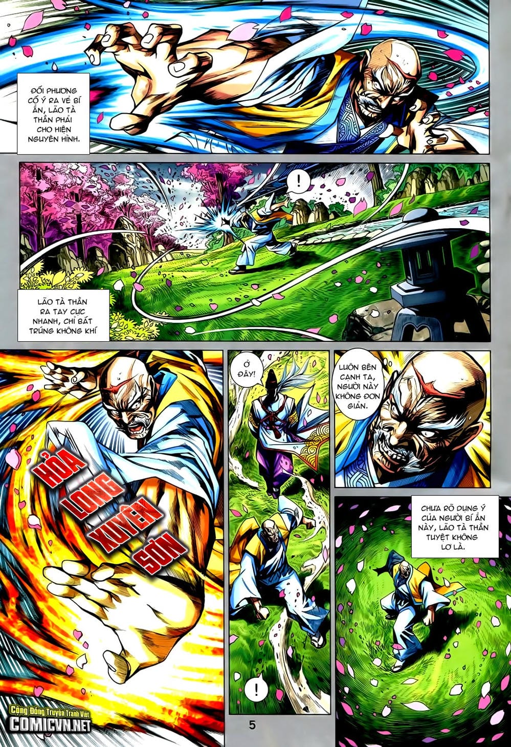 Truyện Tranh Tân Tác Long Hổ Môn trang 4