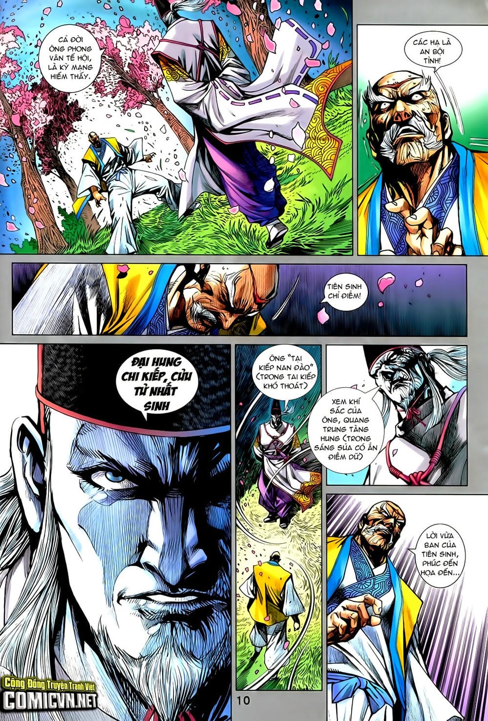 Truyện Tranh Tân Tác Long Hổ Môn trang 4