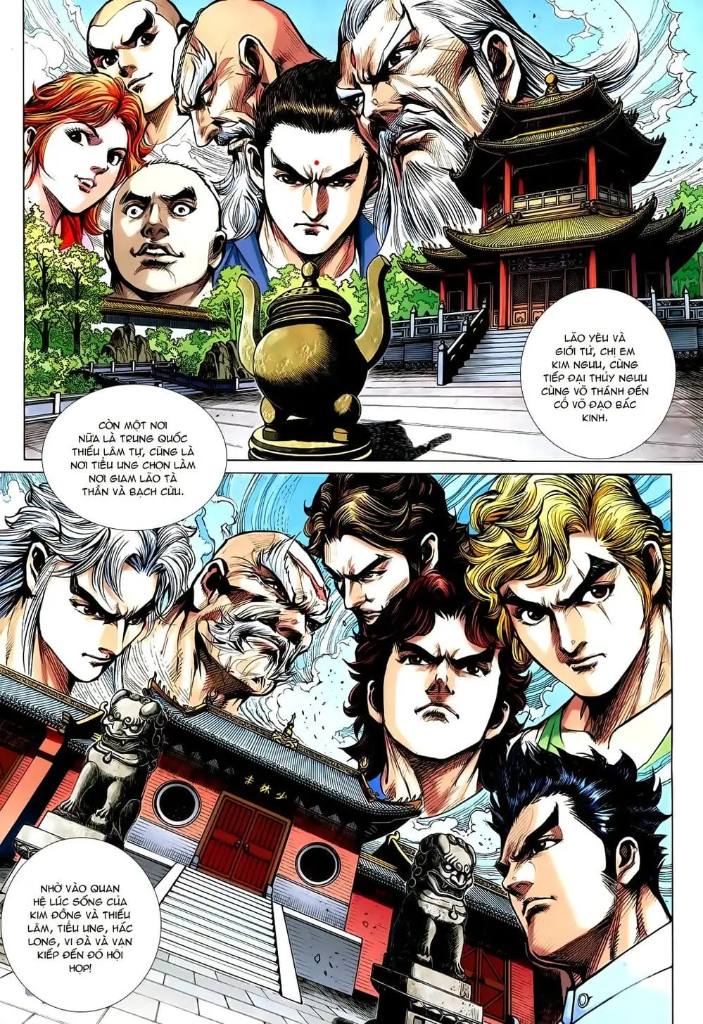 Truyện Tranh Tân Tác Long Hổ Môn trang 4