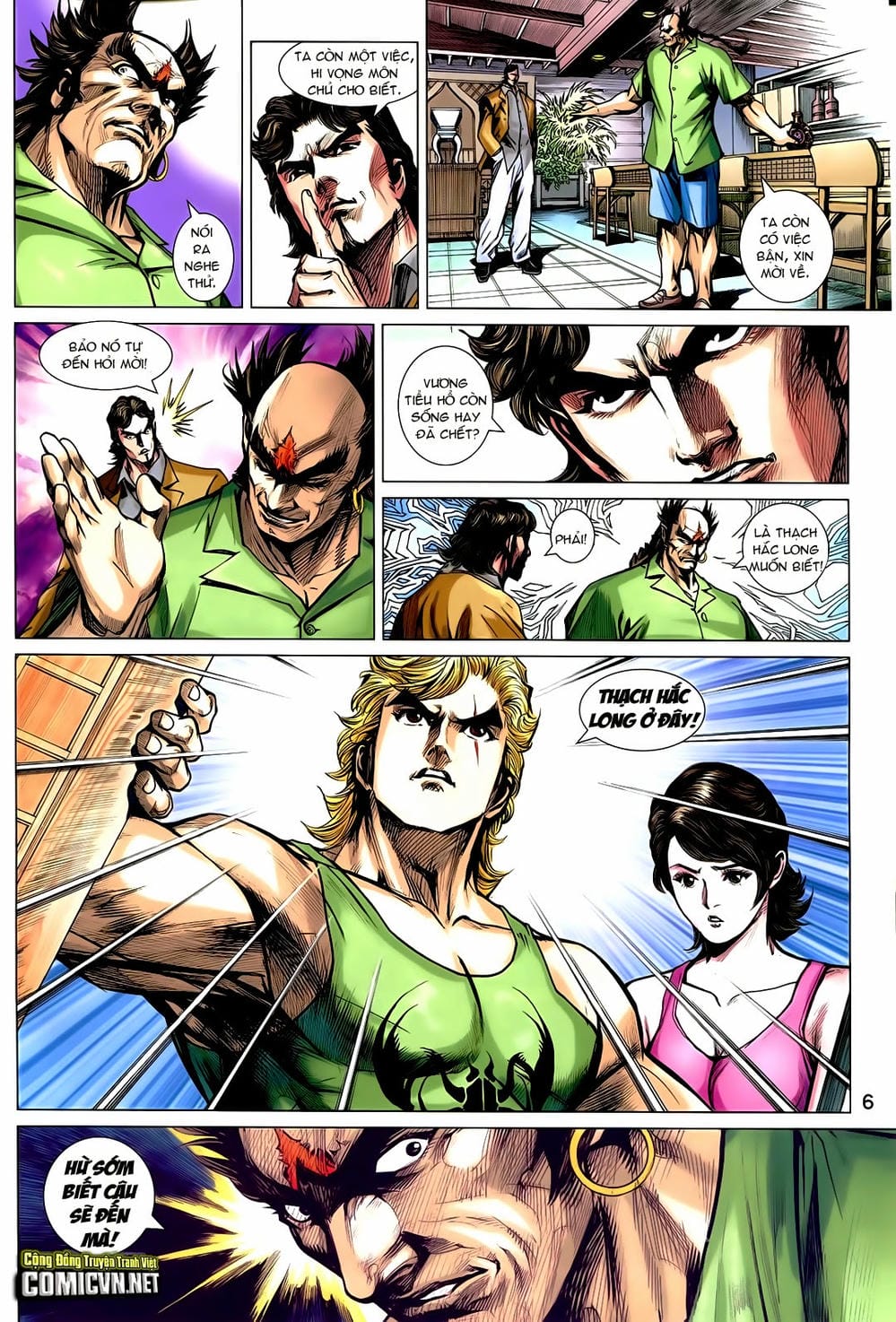 Truyện Tranh Tân Tác Long Hổ Môn trang 4