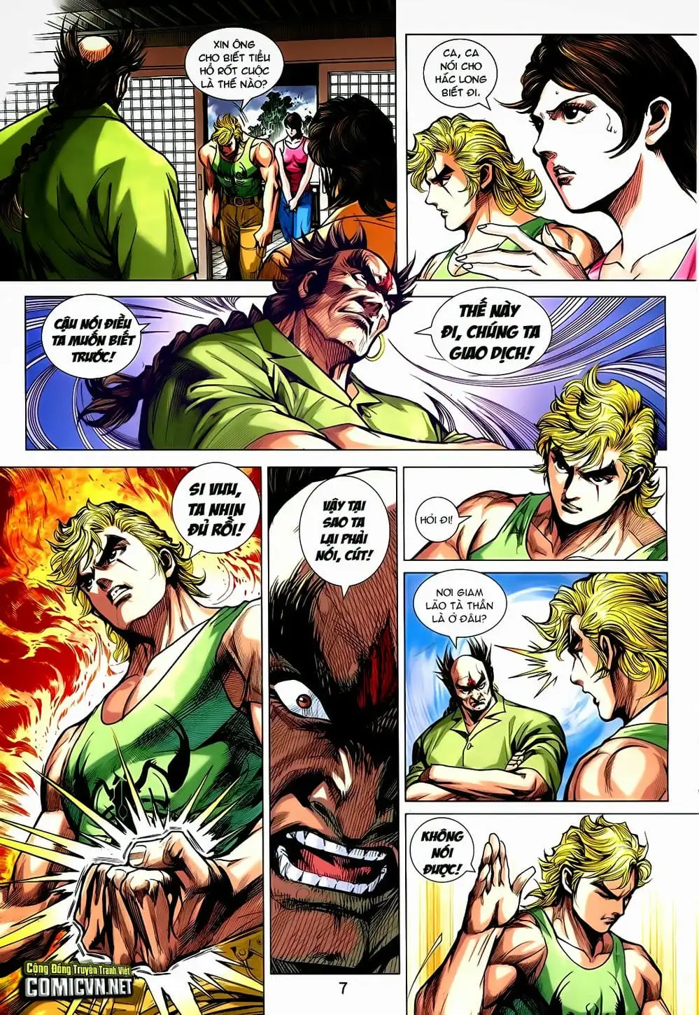 Truyện Tranh Tân Tác Long Hổ Môn trang 4