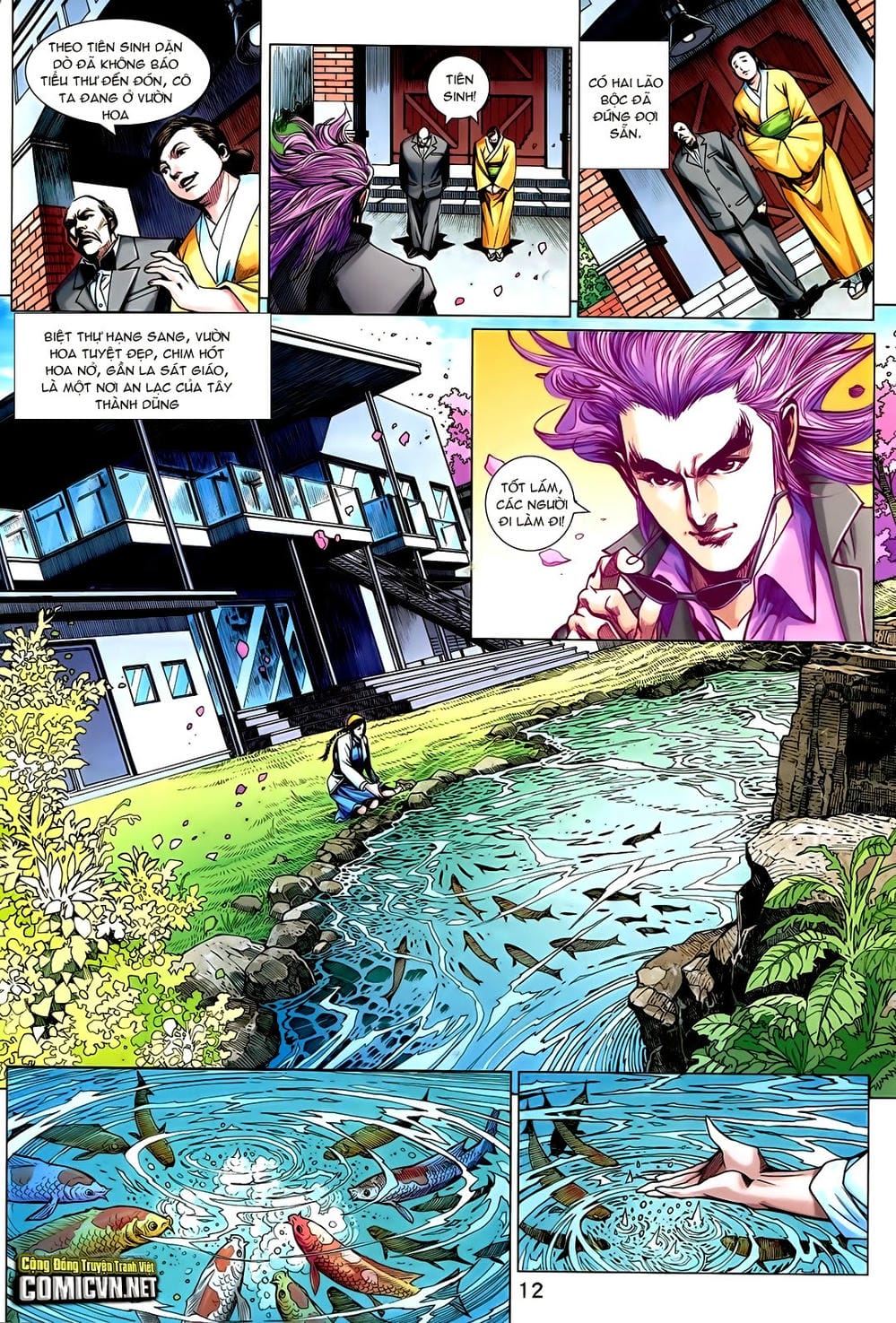 Truyện Tranh Tân Tác Long Hổ Môn trang 4