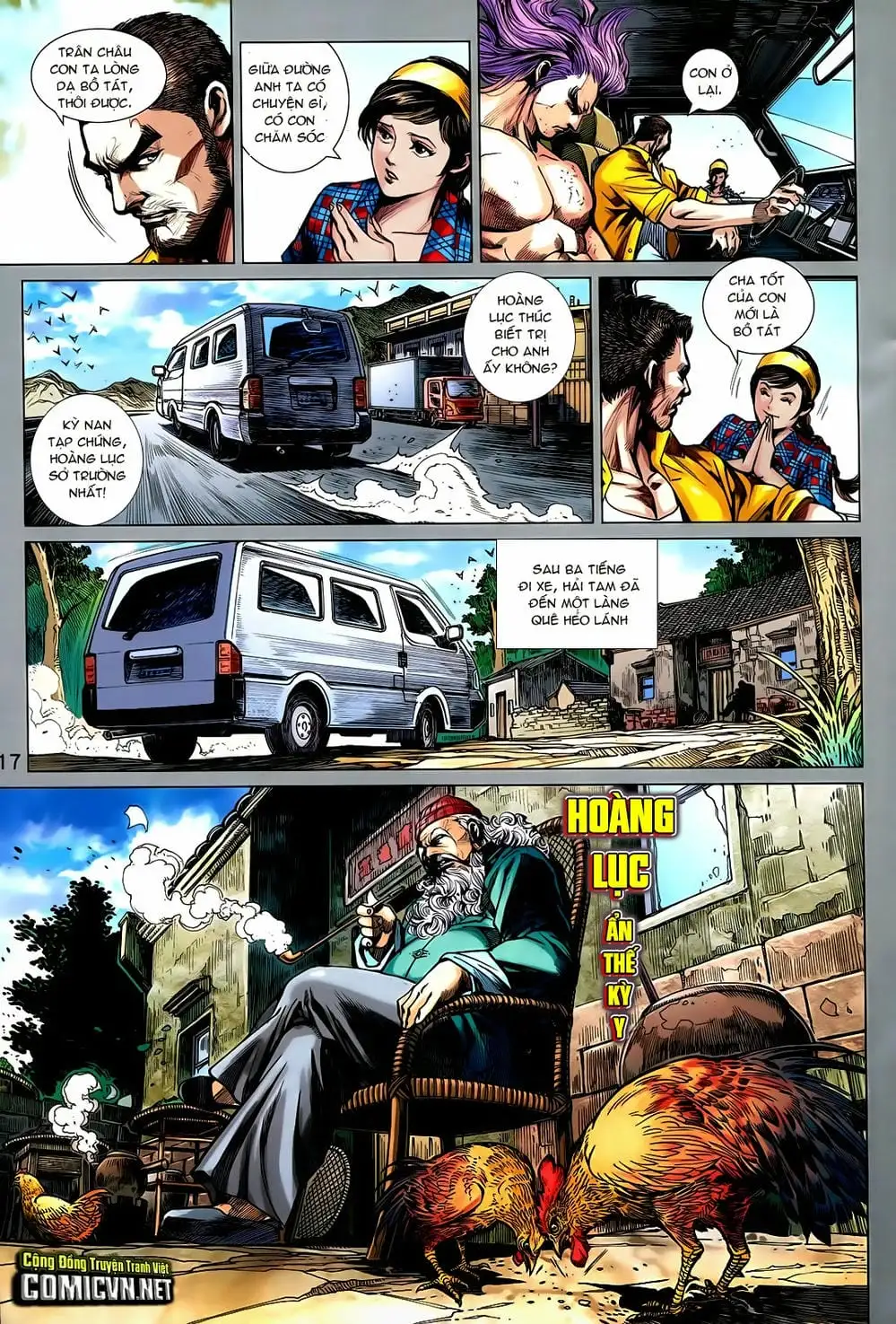 Truyện Tranh Tân Tác Long Hổ Môn trang 4