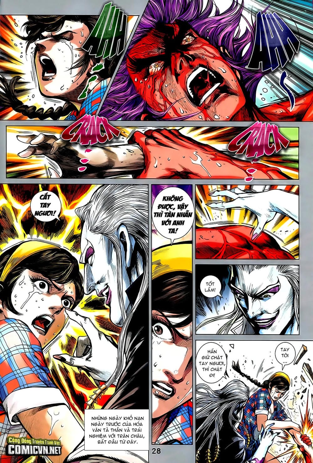 Truyện Tranh Tân Tác Long Hổ Môn trang 4