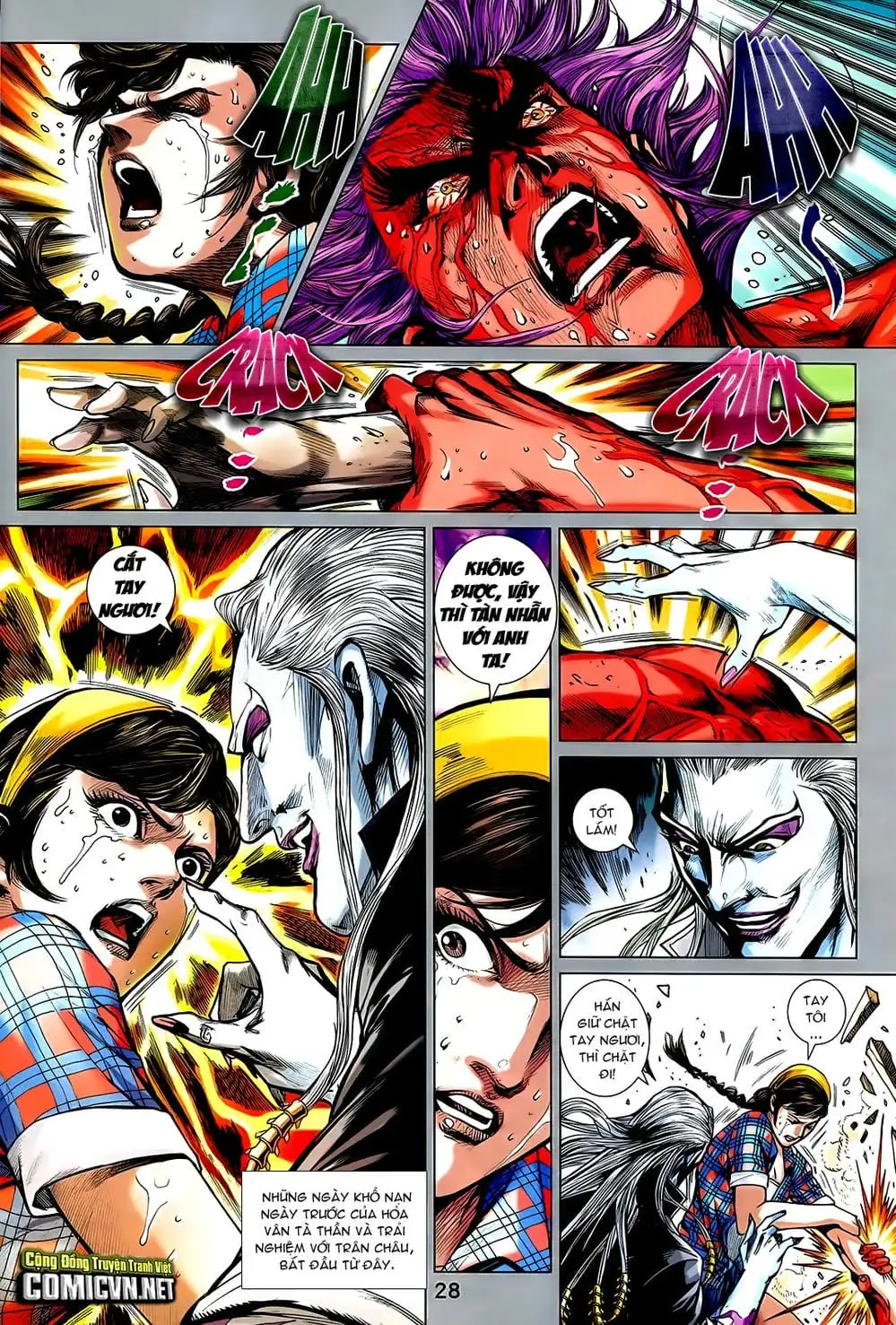 Truyện Tranh Tân Tác Long Hổ Môn trang 4