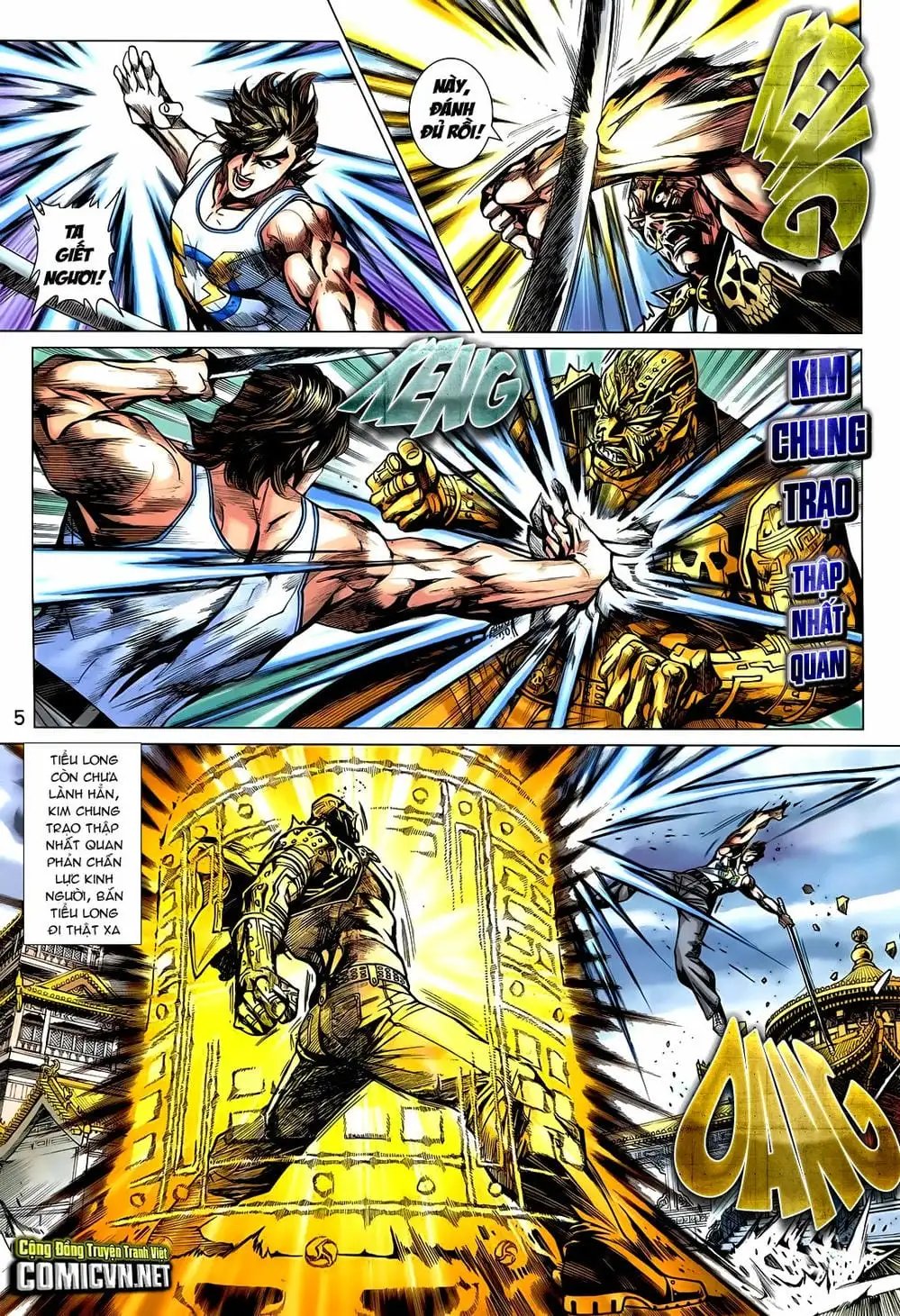 Truyện Tranh Tân Tác Long Hổ Môn trang 4