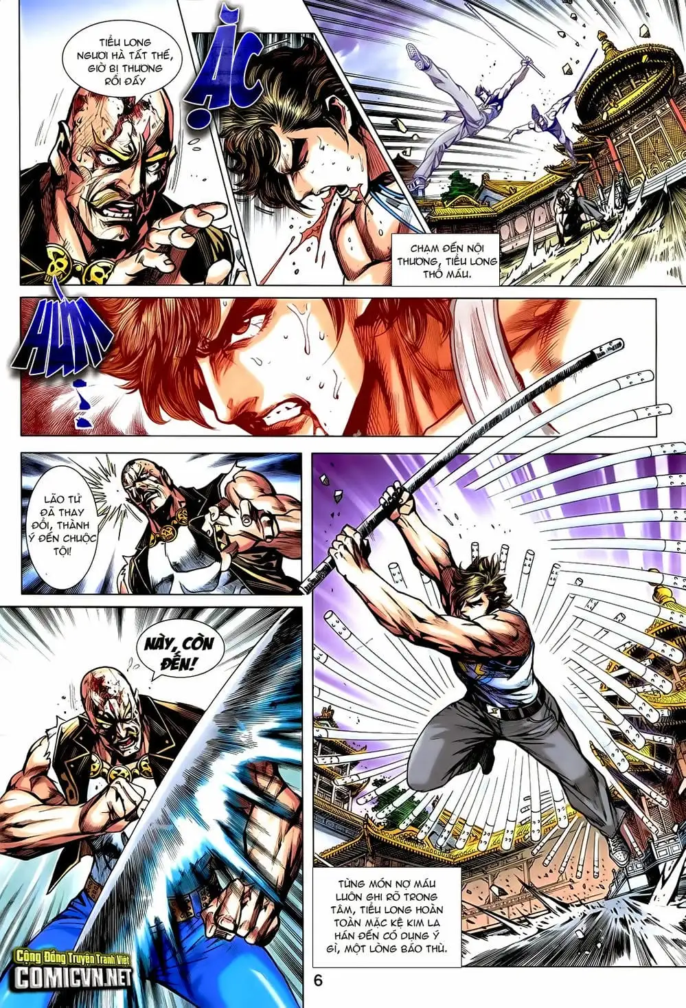 Truyện Tranh Tân Tác Long Hổ Môn trang 4
