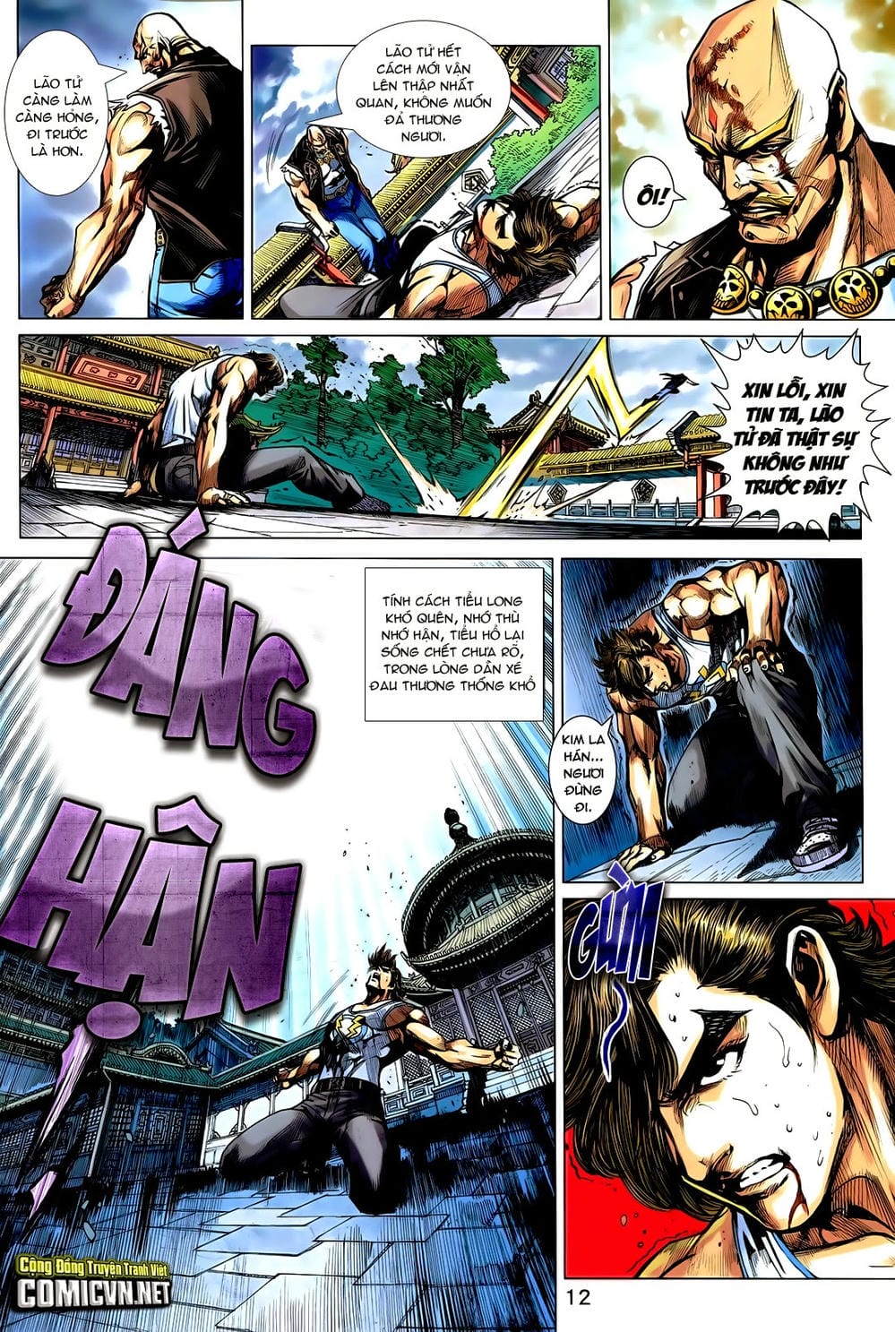 Truyện Tranh Tân Tác Long Hổ Môn trang 4