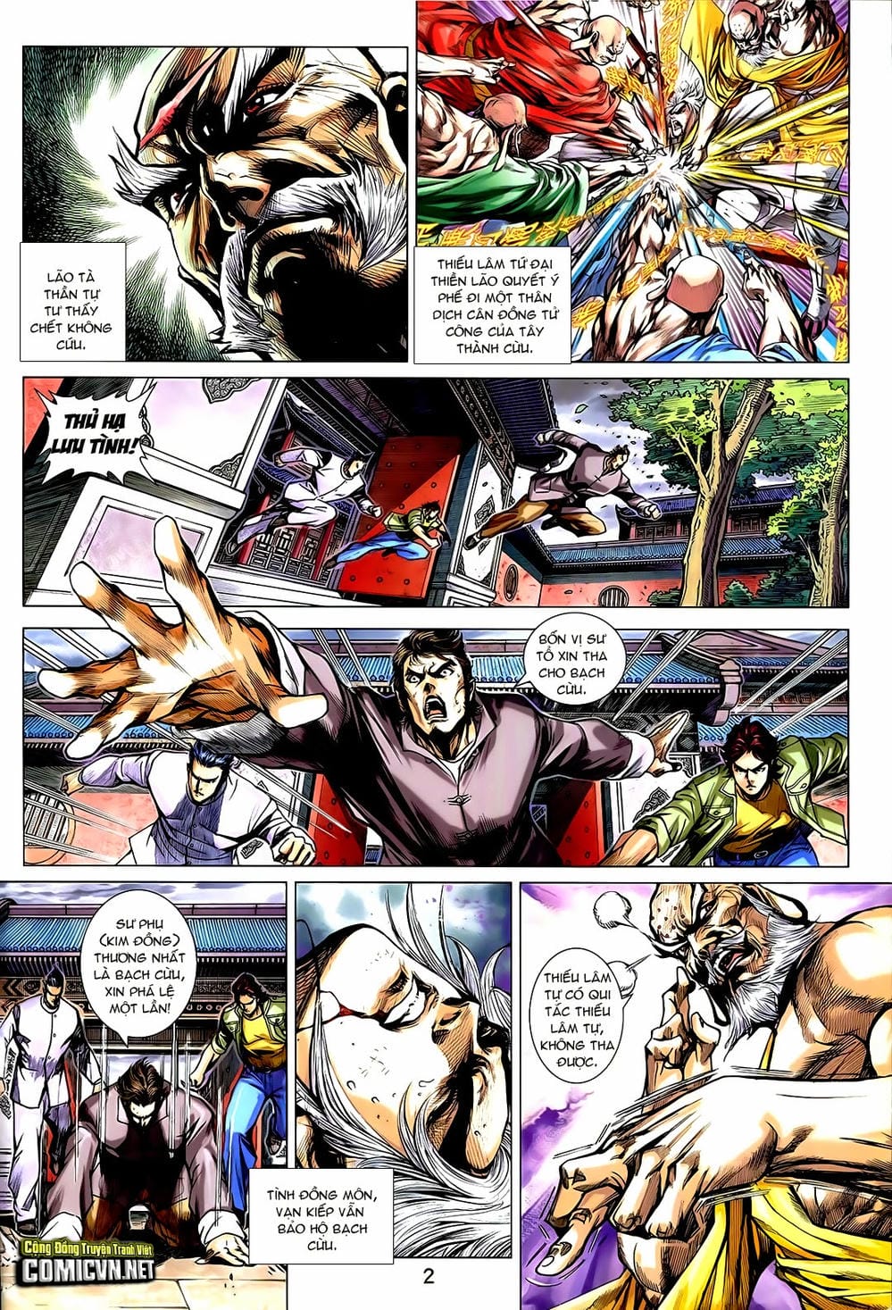 Truyện Tranh Tân Tác Long Hổ Môn trang 4
