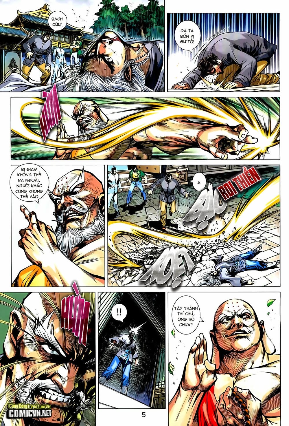 Truyện Tranh Tân Tác Long Hổ Môn trang 4