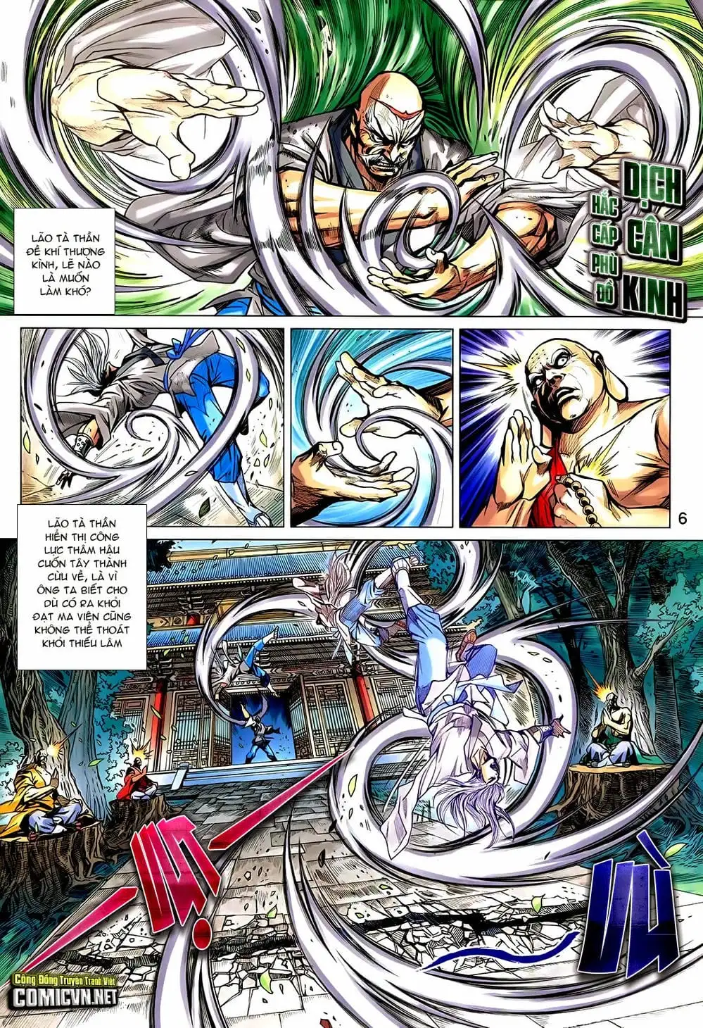 Truyện Tranh Tân Tác Long Hổ Môn trang 4