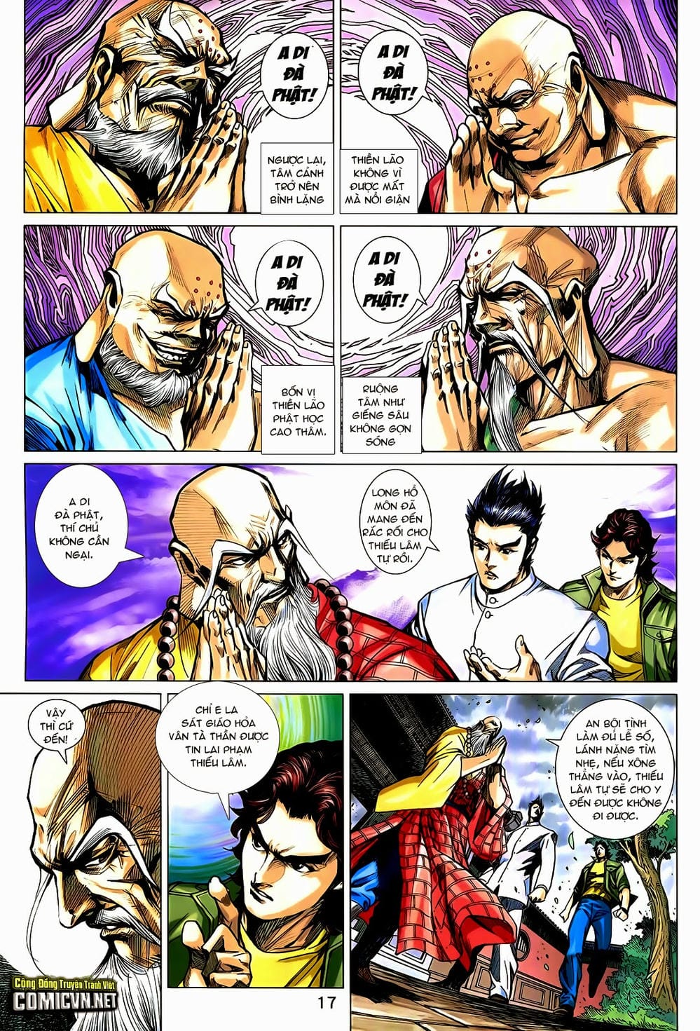 Truyện Tranh Tân Tác Long Hổ Môn trang 4