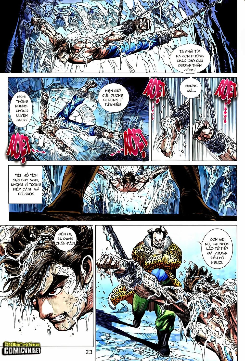 Truyện Tranh Tân Tác Long Hổ Môn trang 4