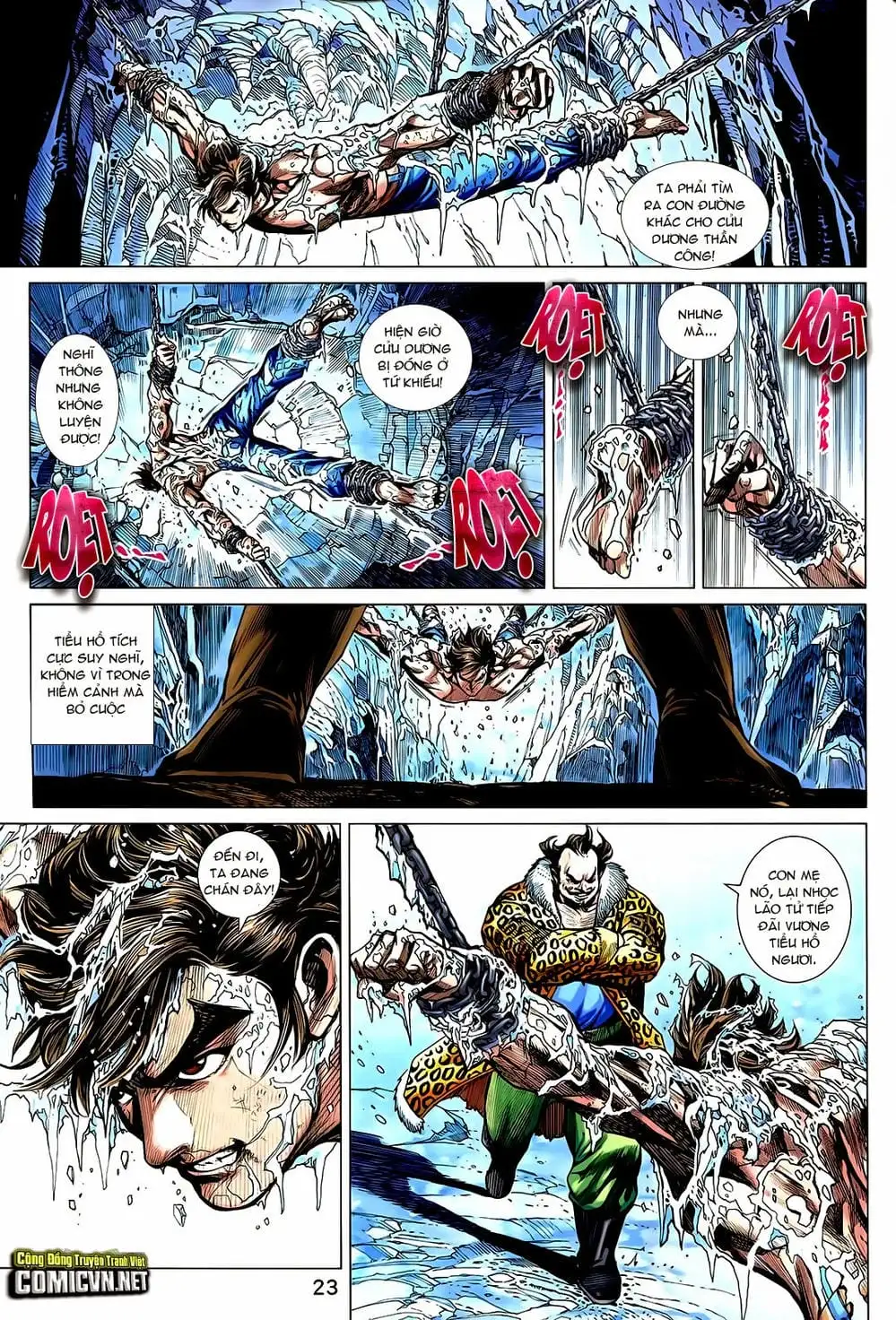 Truyện Tranh Tân Tác Long Hổ Môn trang 4