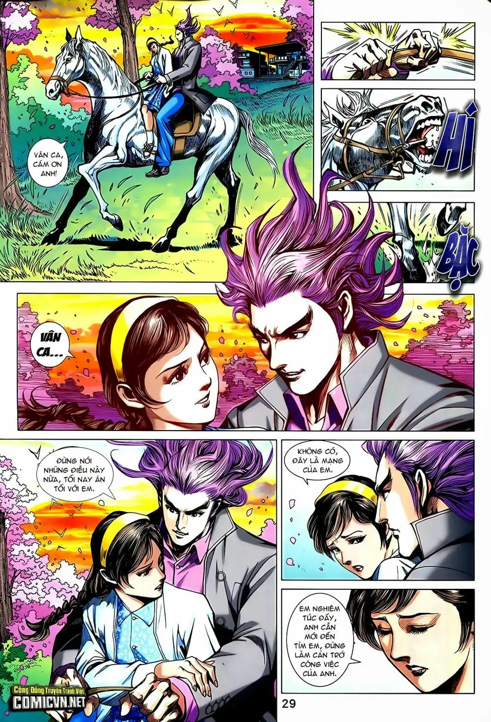 Truyện Tranh Tân Tác Long Hổ Môn trang 4