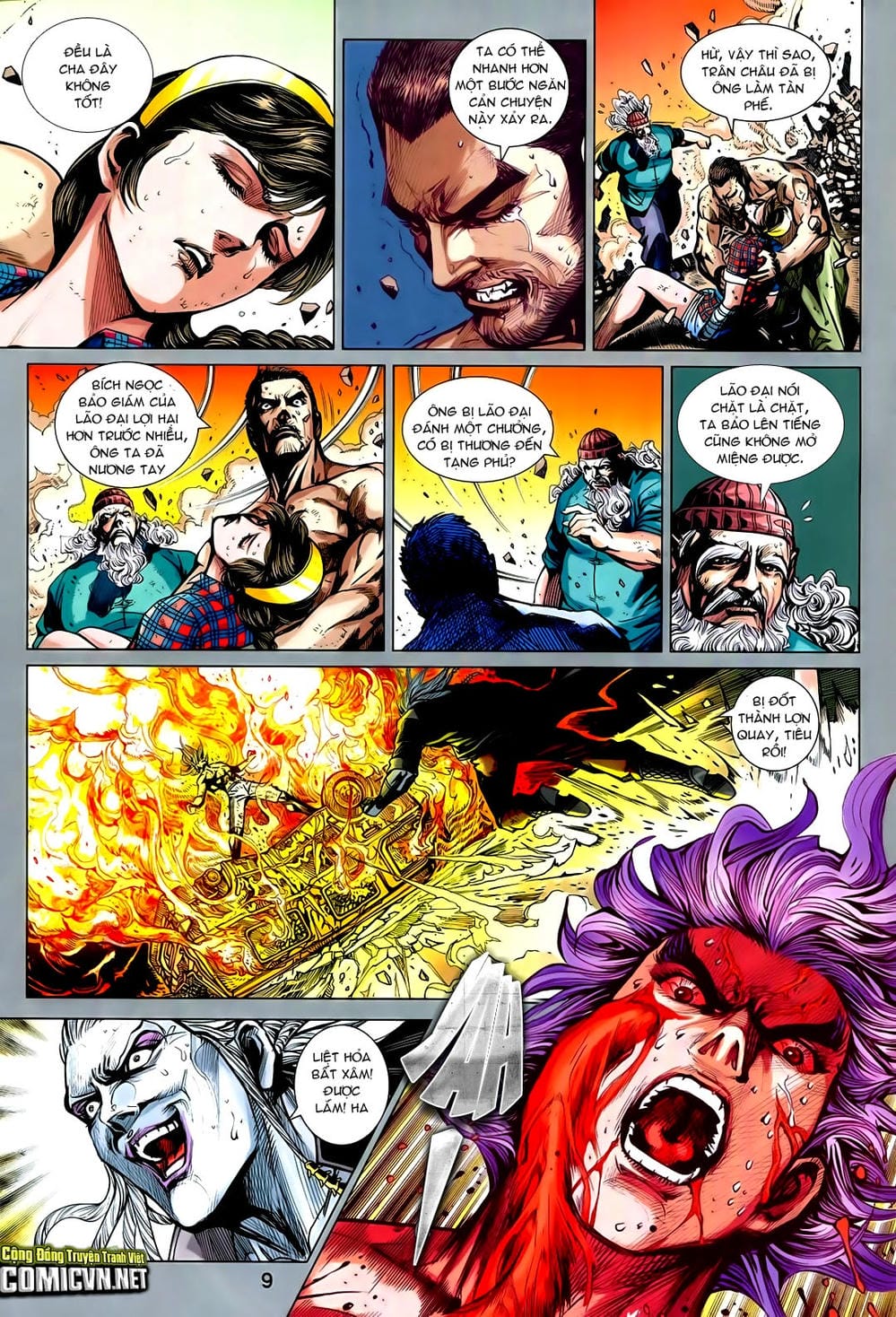 Truyện Tranh Tân Tác Long Hổ Môn trang 4