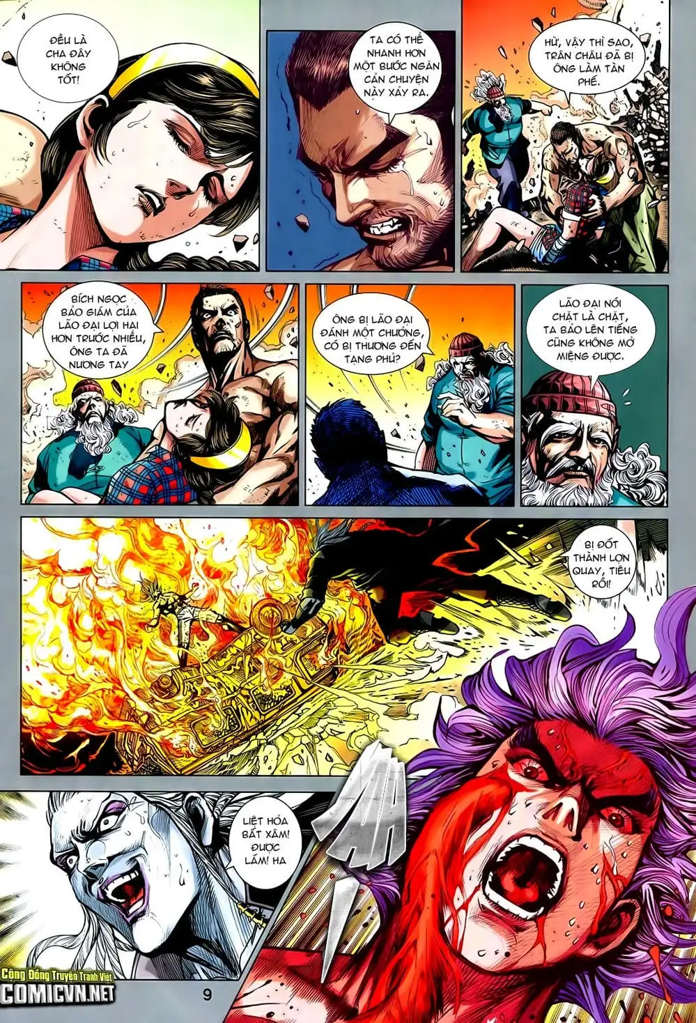 Truyện Tranh Tân Tác Long Hổ Môn trang 4