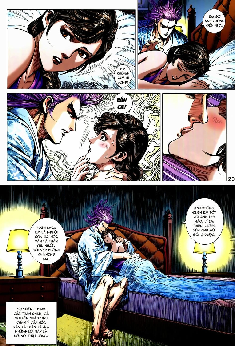 Truyện Tranh Tân Tác Long Hổ Môn trang 4