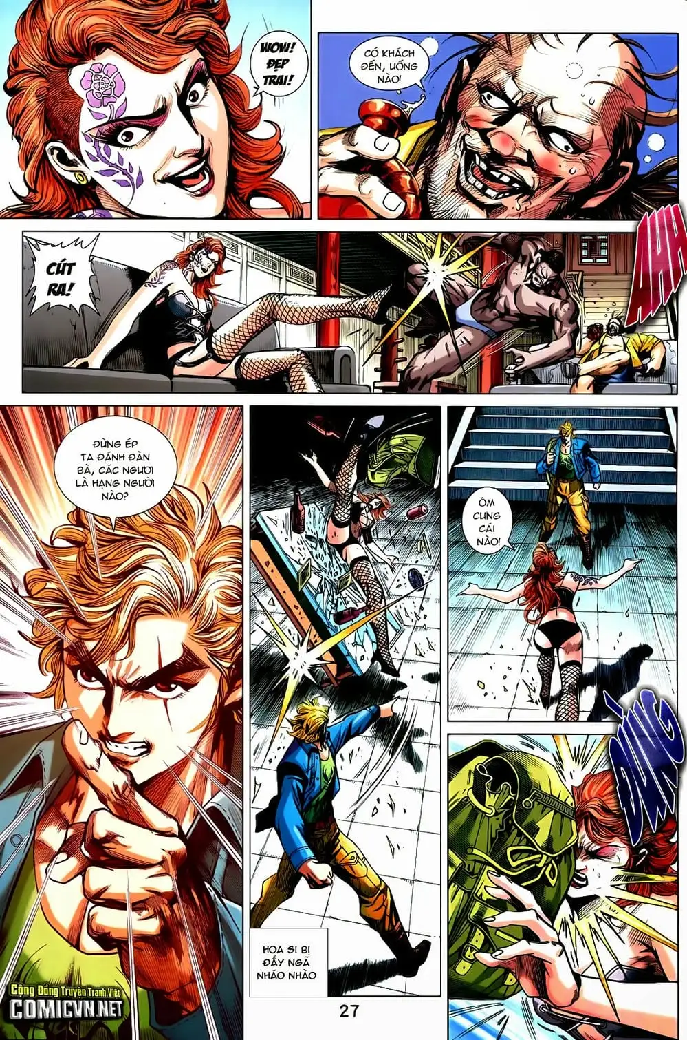 Truyện Tranh Tân Tác Long Hổ Môn trang 4