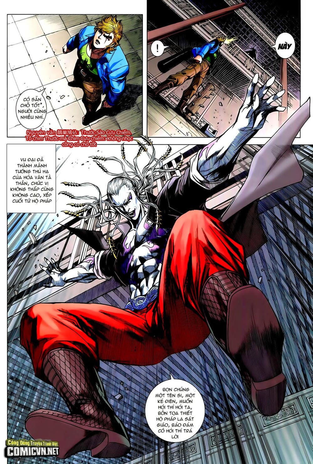 Truyện Tranh Tân Tác Long Hổ Môn trang 4