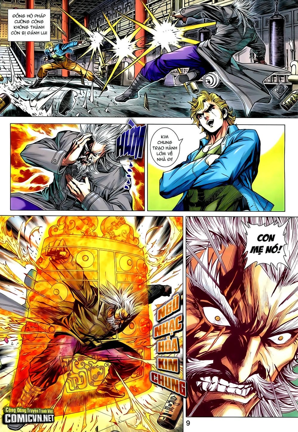 Truyện Tranh Tân Tác Long Hổ Môn trang 4