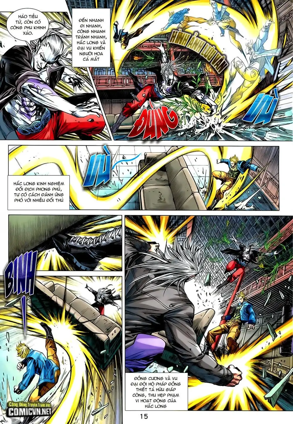 Truyện Tranh Tân Tác Long Hổ Môn trang 4