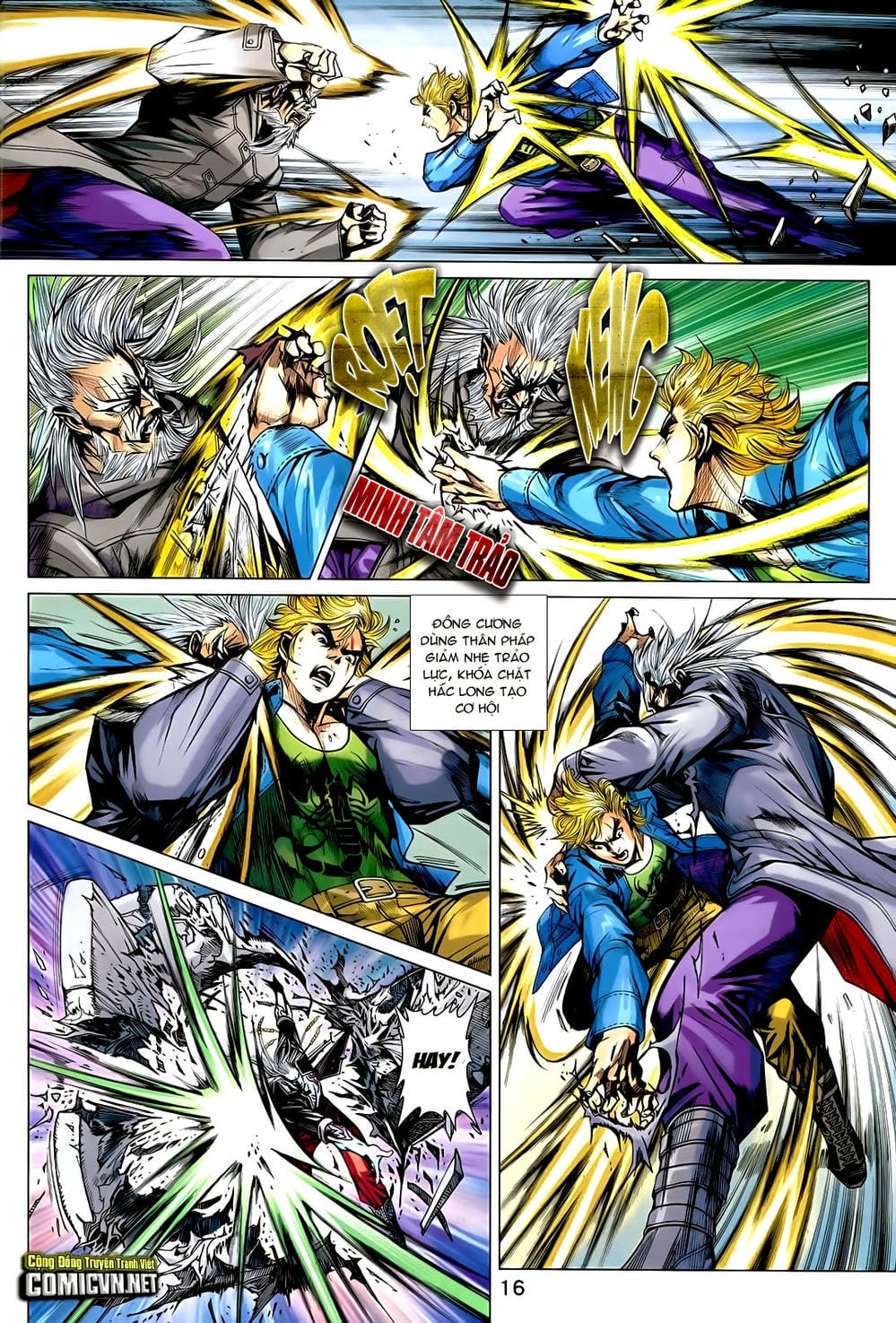 Truyện Tranh Tân Tác Long Hổ Môn trang 4