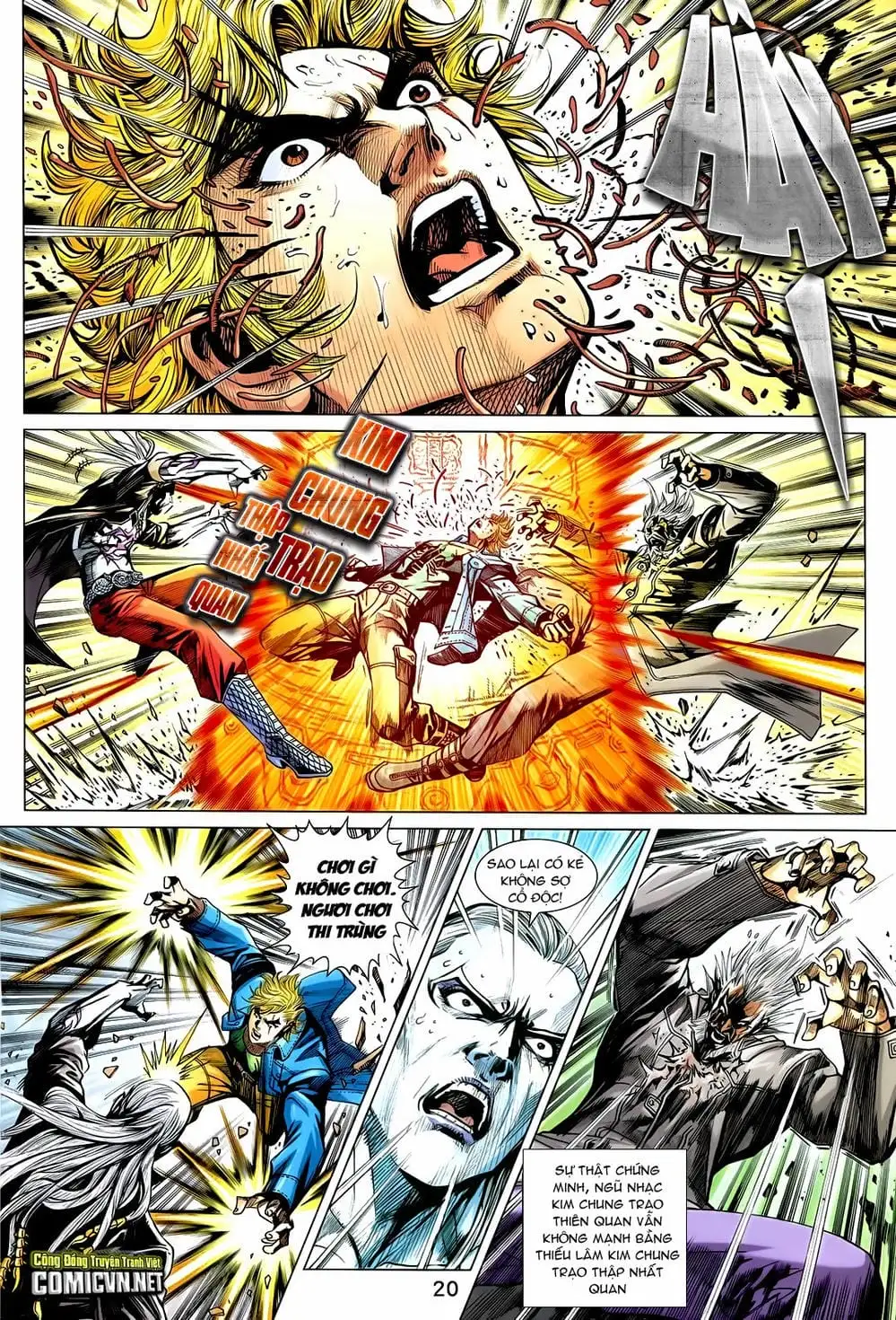 Truyện Tranh Tân Tác Long Hổ Môn trang 4