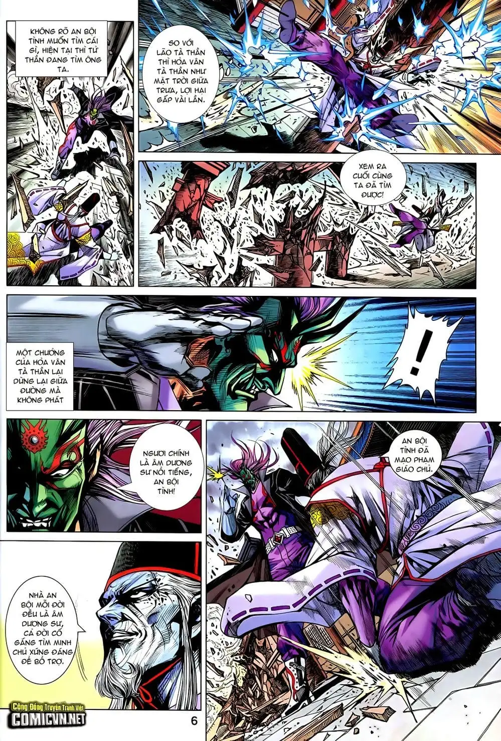 Truyện Tranh Tân Tác Long Hổ Môn trang 4