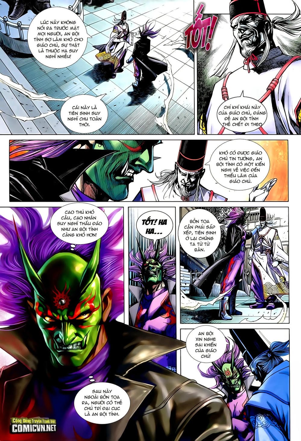 Truyện Tranh Tân Tác Long Hổ Môn trang 4