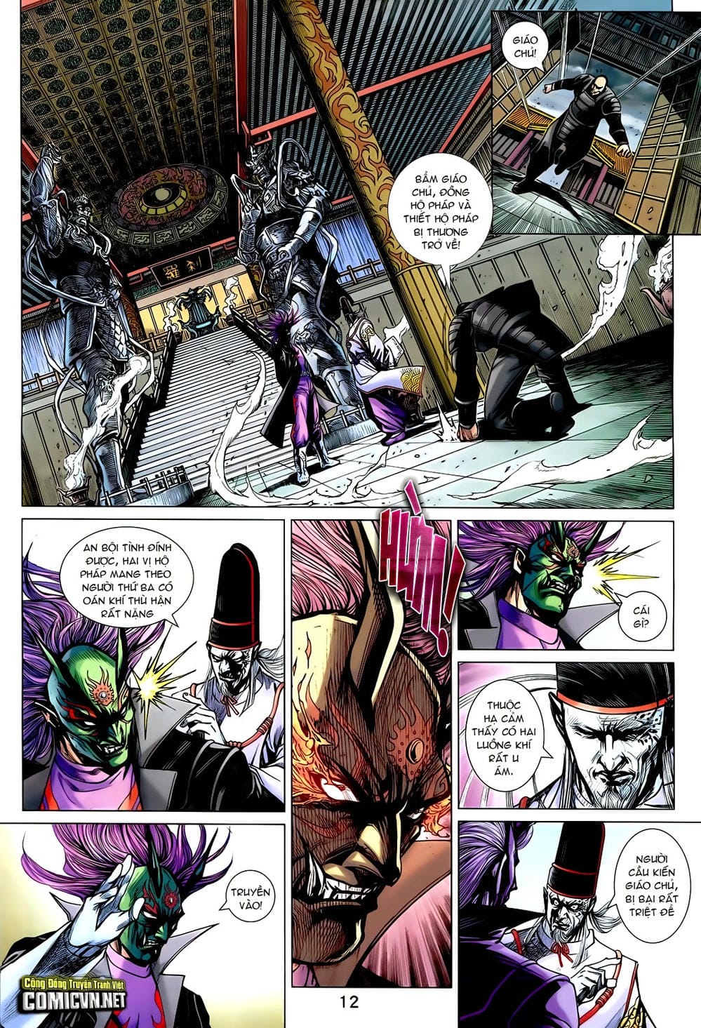 Truyện Tranh Tân Tác Long Hổ Môn trang 4