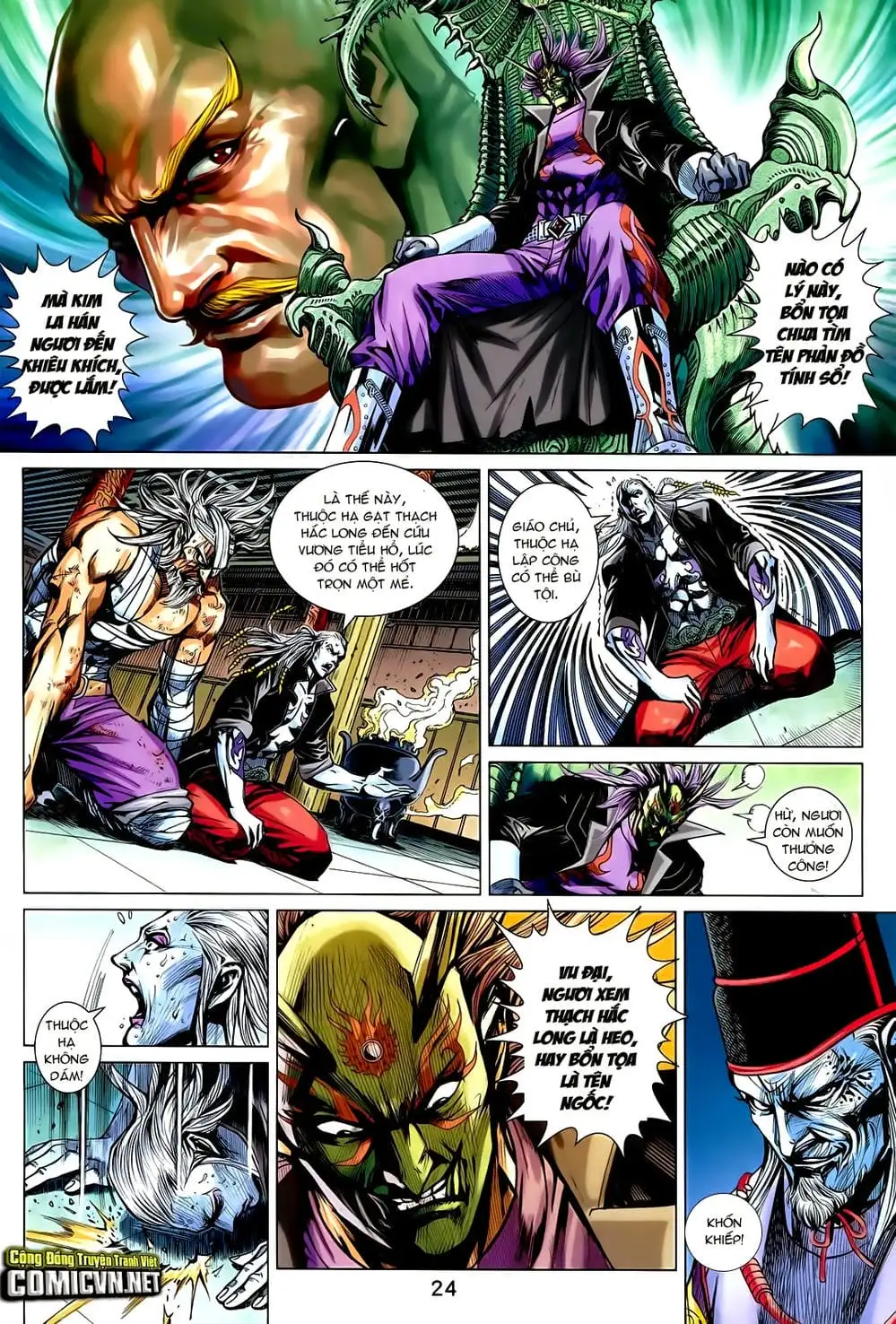 Truyện Tranh Tân Tác Long Hổ Môn trang 4