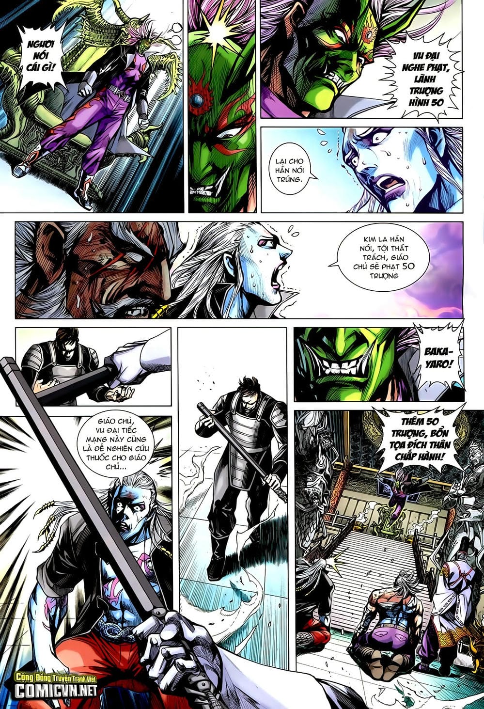 Truyện Tranh Tân Tác Long Hổ Môn trang 4