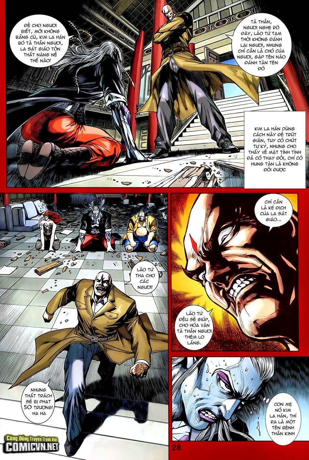 Truyện Tranh Tân Tác Long Hổ Môn trang 4
