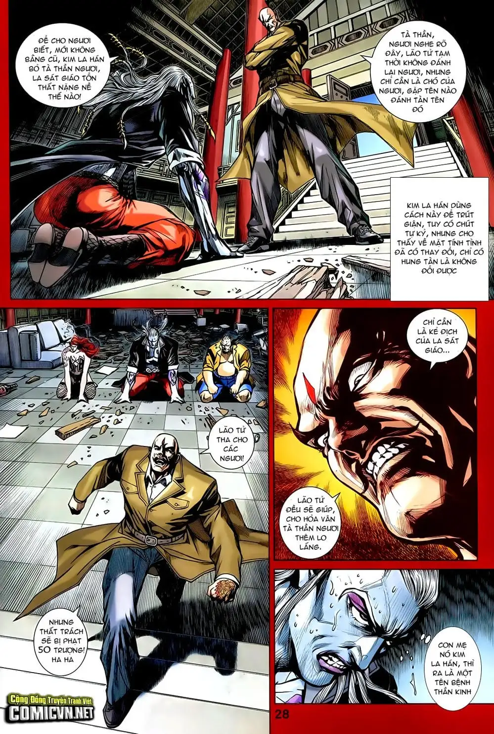 Truyện Tranh Tân Tác Long Hổ Môn trang 4