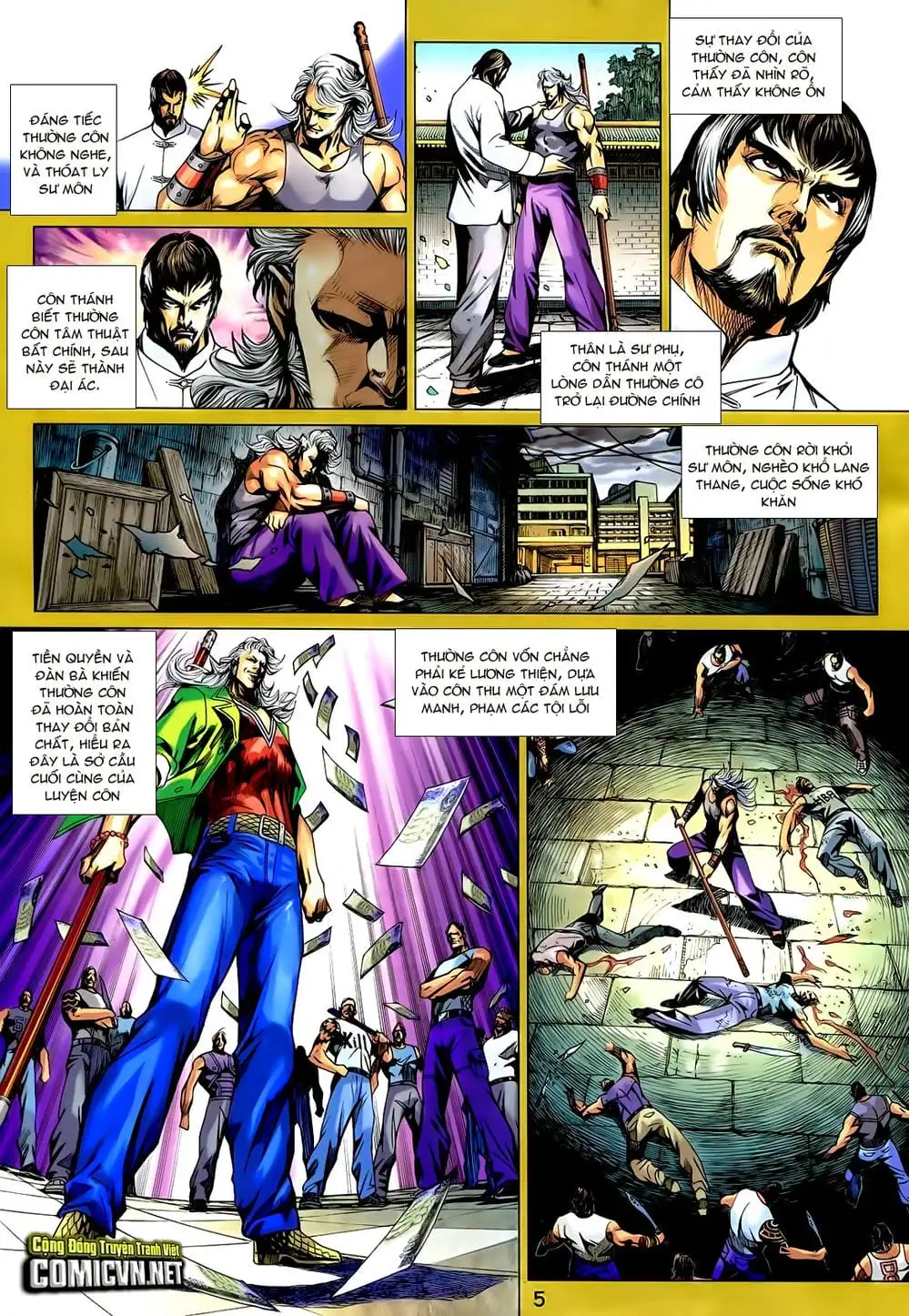 Truyện Tranh Tân Tác Long Hổ Môn trang 4