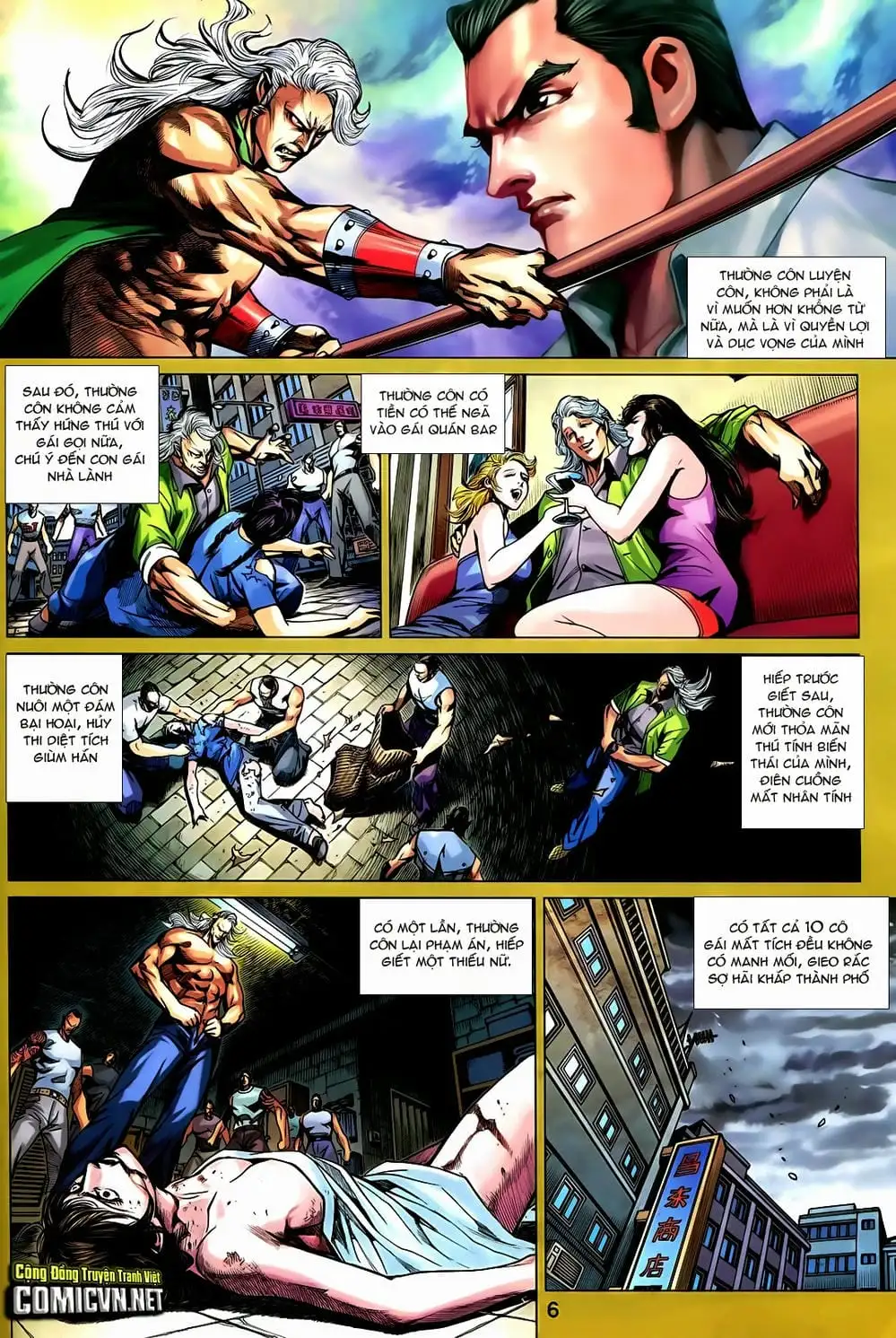 Truyện Tranh Tân Tác Long Hổ Môn trang 4