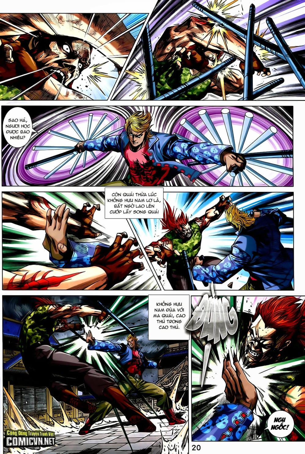 Truyện Tranh Tân Tác Long Hổ Môn trang 4