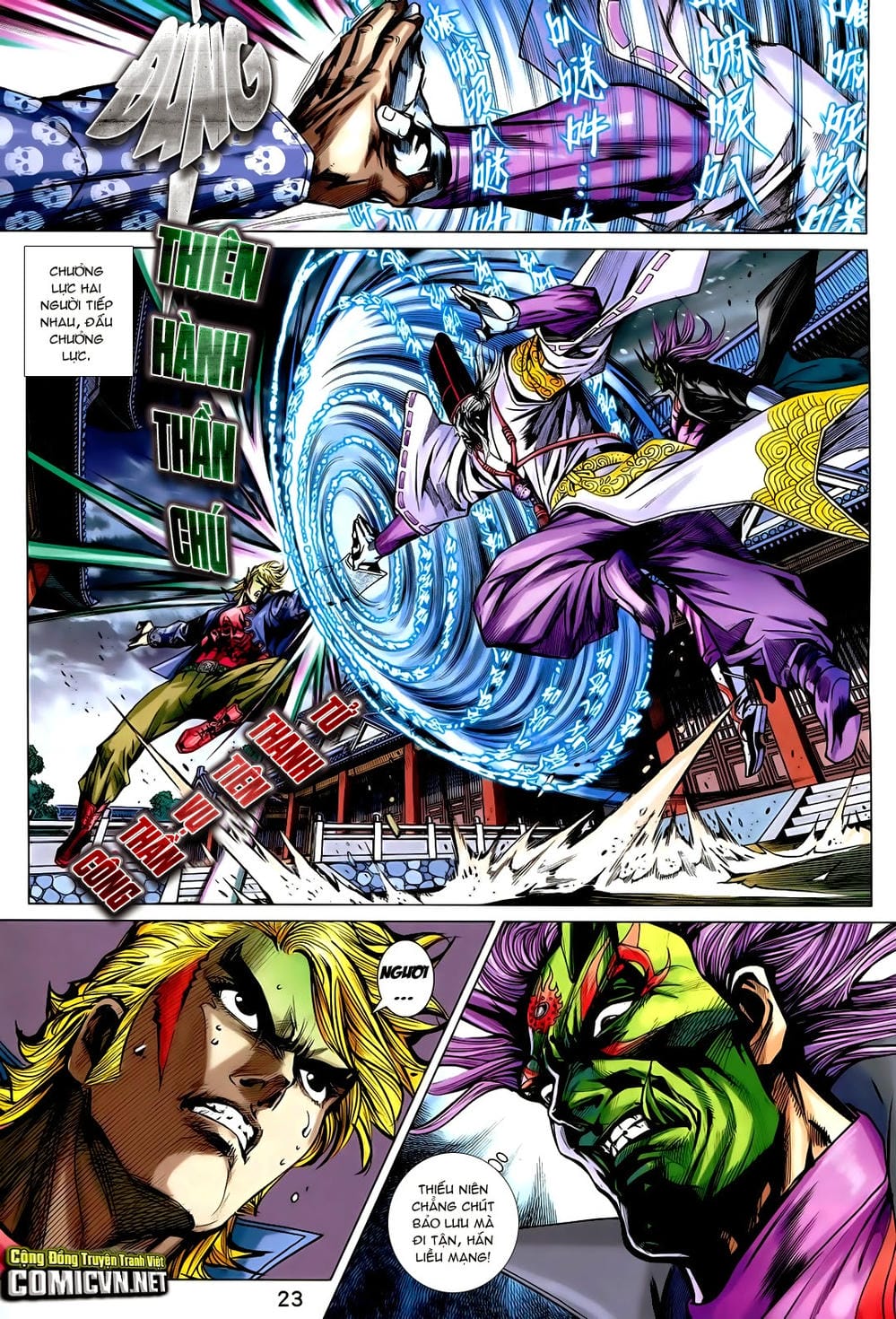 Truyện Tranh Tân Tác Long Hổ Môn trang 4