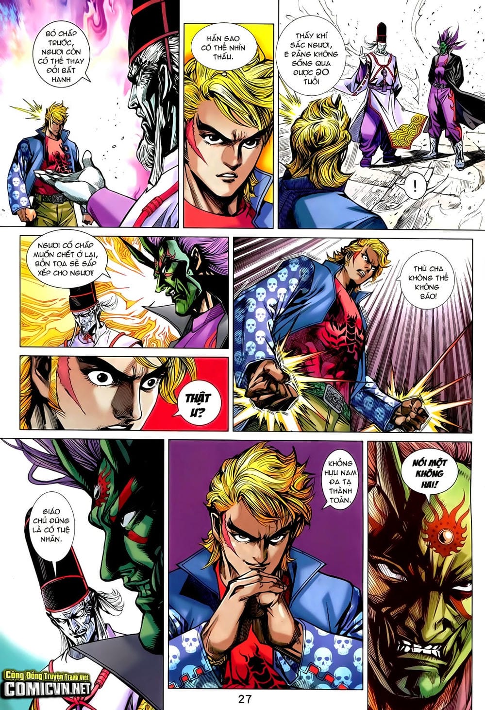 Truyện Tranh Tân Tác Long Hổ Môn trang 4